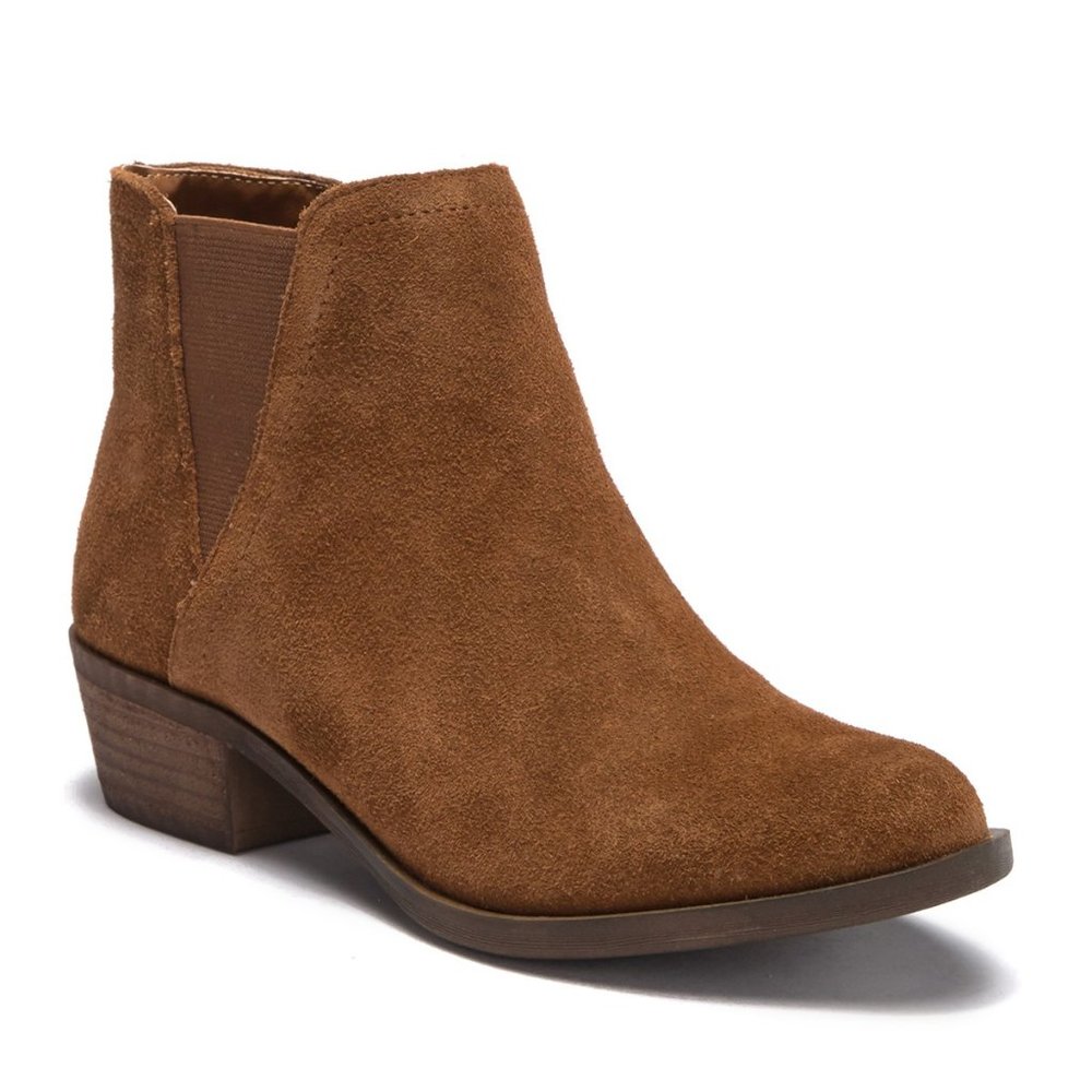 Kensie Suede Garry Ankle Booties